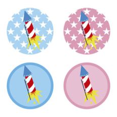 firecracker stickers