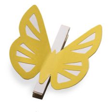 ideal coloring butterfly clothes pin