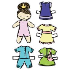 princess kate paper doll set
