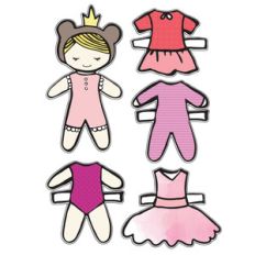 princess sophie paper doll set