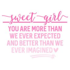 sweet girl