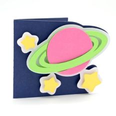 planet saturn card