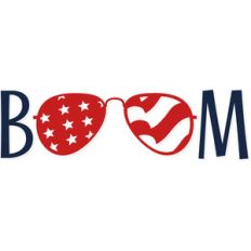 boom july 4th sunglasses