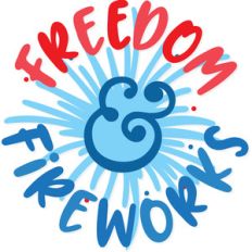 freedom and fireworks