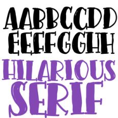 pn hilarious serif