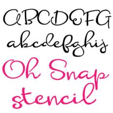pn oh snap stencil