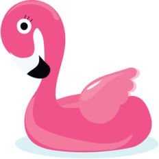 flamingo float