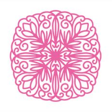 vintage flower doily