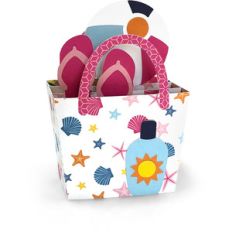 box card beach tote