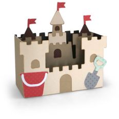 box card sandcastle