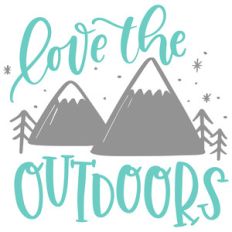 love the outdoors