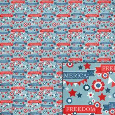 patriotic word banners background paper