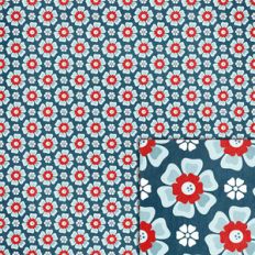 patriotic flowers background paper