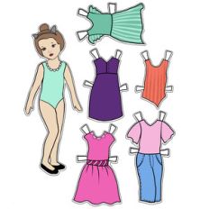 little miss paper dolls