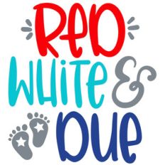 read, white and due