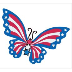patriotic butterfly