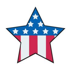 patriotic star