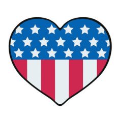 patriotic heart