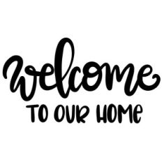 welcome to our home doormat