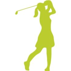 lady golfer