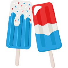 patriotic popsicles