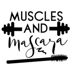 muscles and mascara