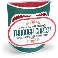 flexi card christ strengthens me
