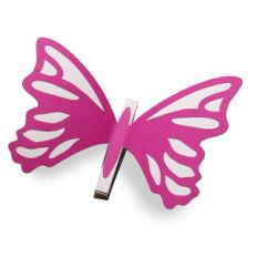 shapely coloring butterfly clothes pin