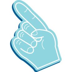foam finger