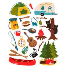 camping stickers