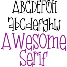 zp awesome serif