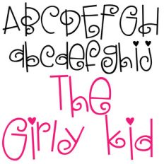 pn the girly kid