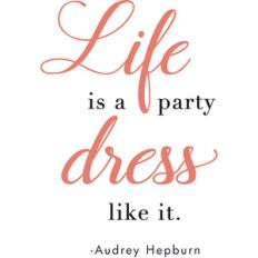 life is a party