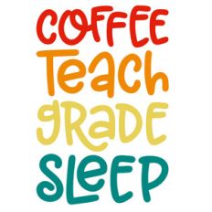coffee teach grade sleep