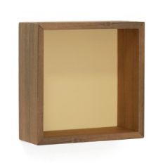 square wood niche