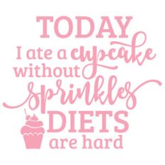 diets are hard