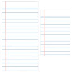 travelers notebook pages - lined