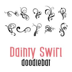 dainty swirl doodlebat