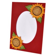 sunflower frame with stand