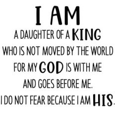 daughter of a king