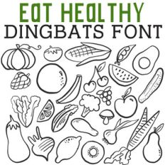 cg eat healthy dingbats