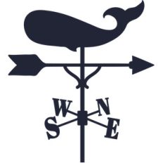 whale weather vane