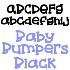 pn baby bumpers black