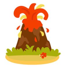 tropical volcano