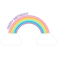 birthday rainbow