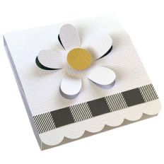 matchbook daisy for chocolate square