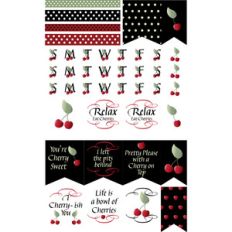 cherry sweet planner stickers