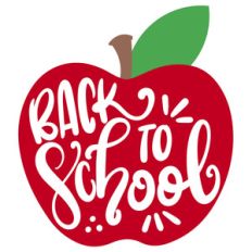 back to school apple