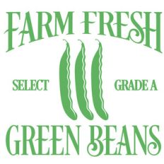 farm fresh green beans