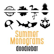 summer monograms doodlebat